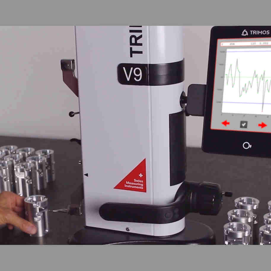 Checking of series of workpieces