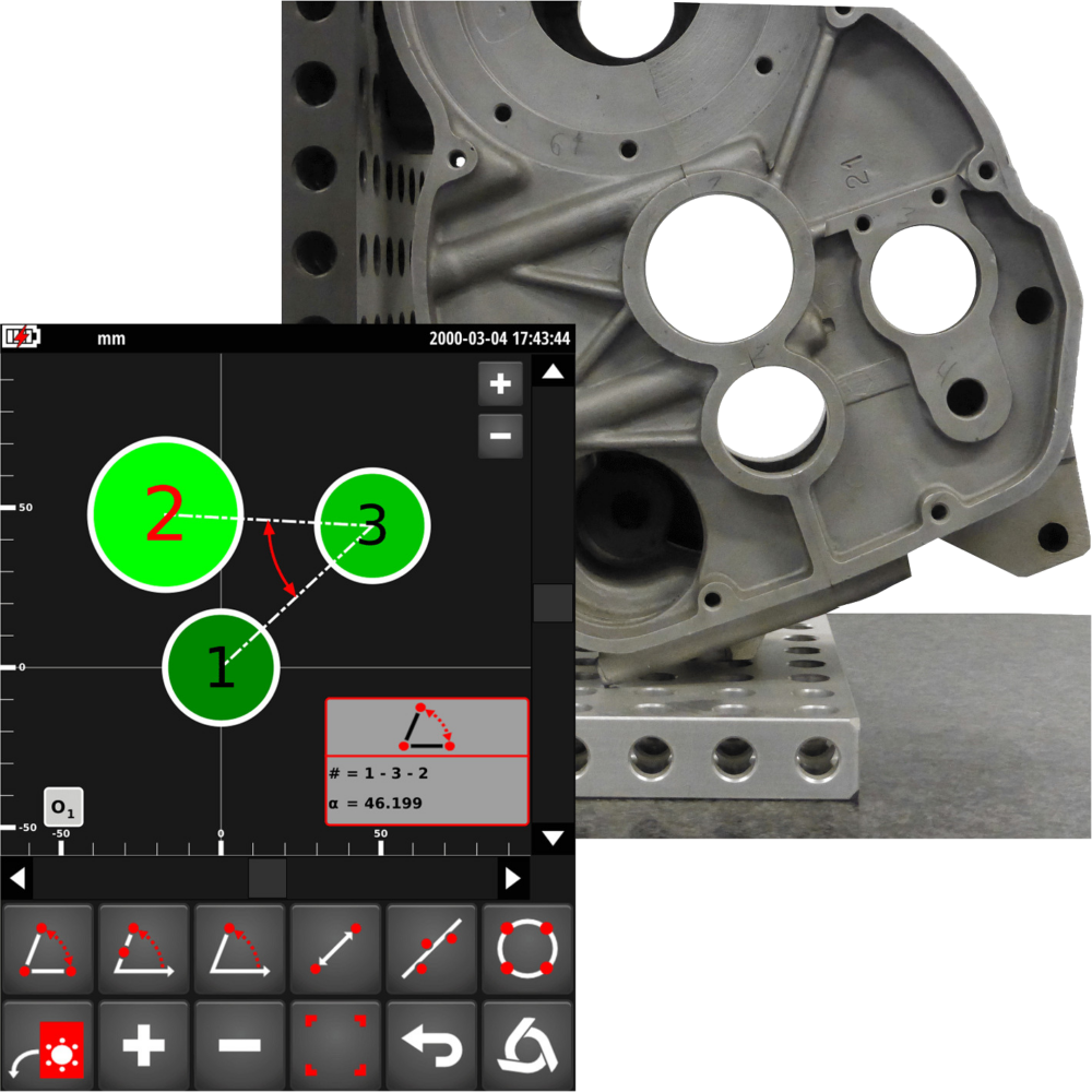 Mesure 2D avec interface graphique simple