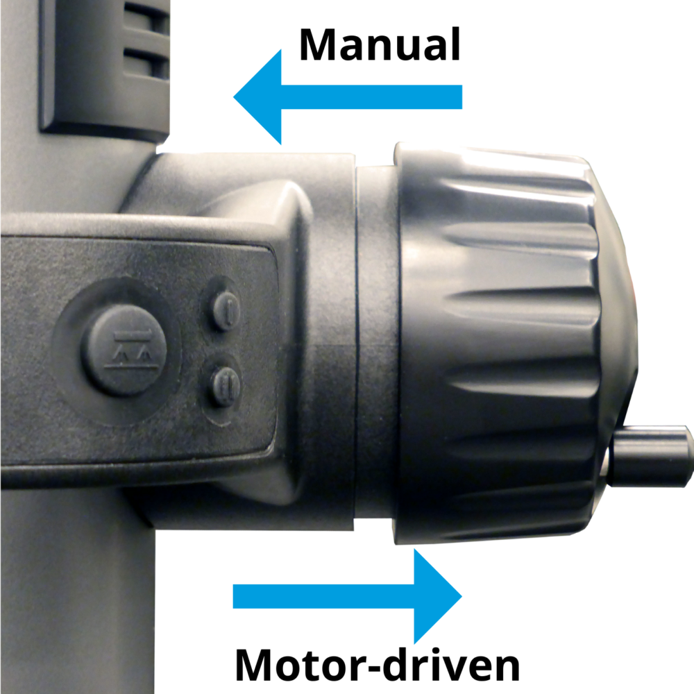 Handwheel Switch Manual To The Motor Driven Mode Height Gauge