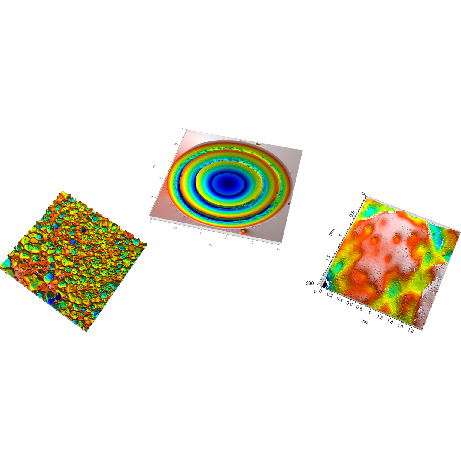 Fine measurement of chemical deposit