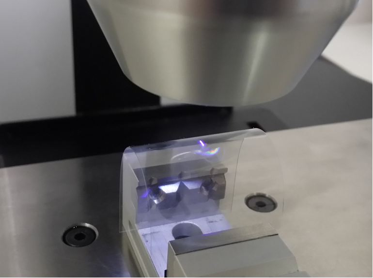 Measurement of transparent material