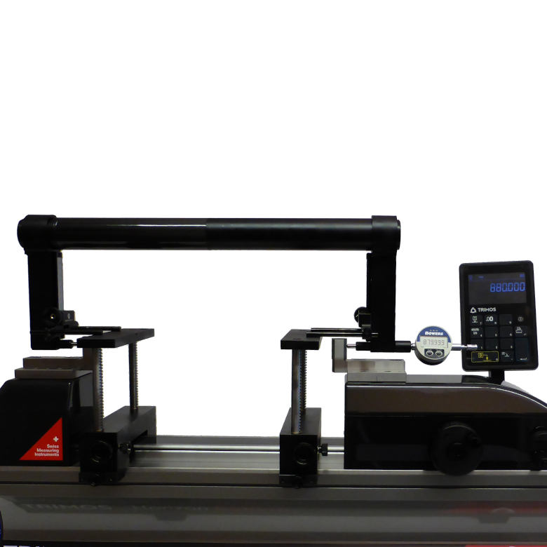 Setting of comparative measuring equipment